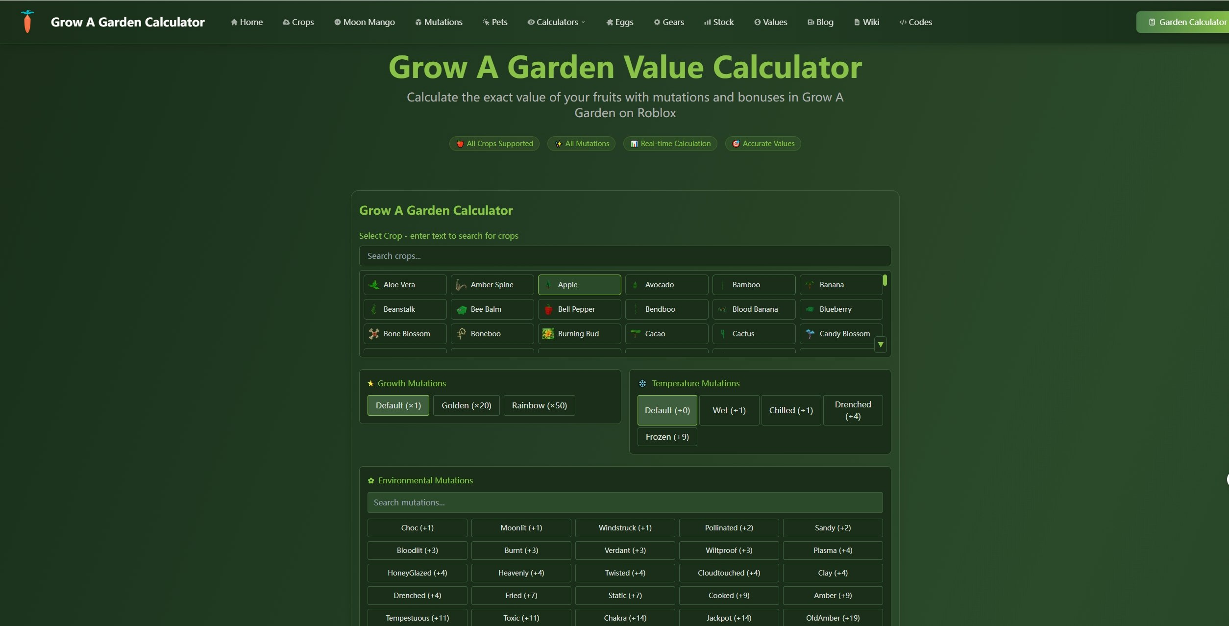 Grow A Garden Calculator gallery image