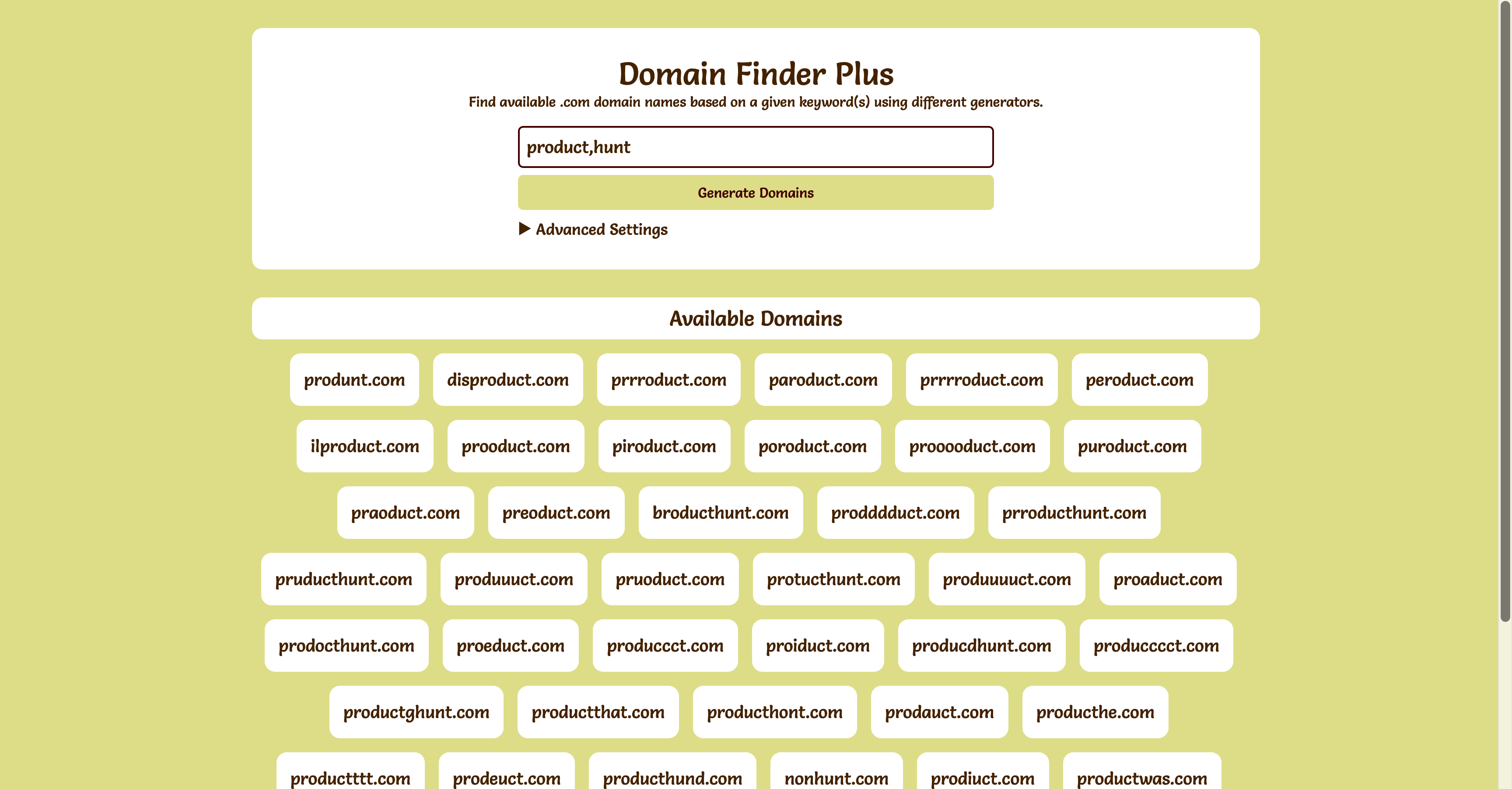 Domain Finder Plus media 2