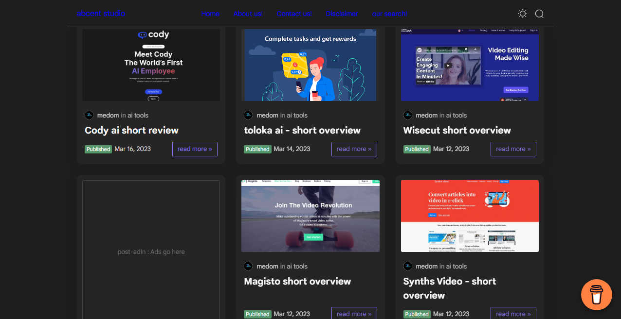 Média studio abcent - Découvrez l'avenir de l'IA et du Web3. 1