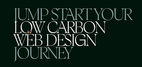 Begin your Low-Carbon Web Design journey gallery image