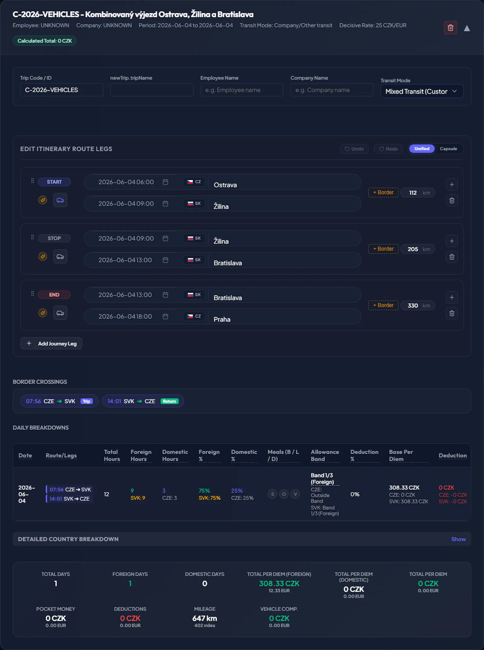 PerDiemo screenshot 12