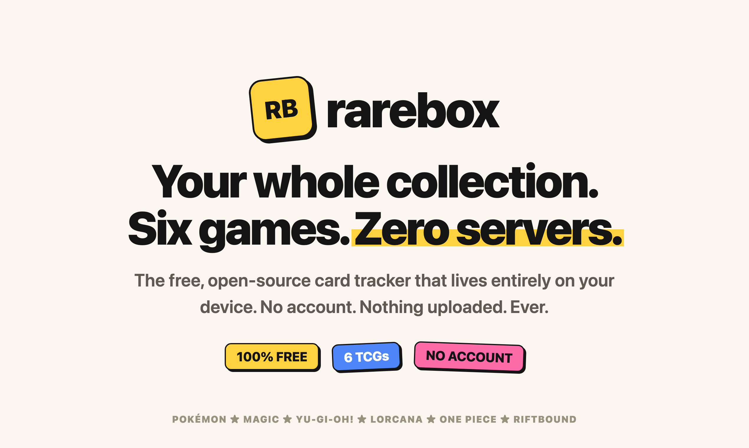 Rarebox gallery image