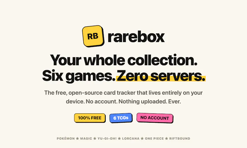 Rarebox screenshot 1
