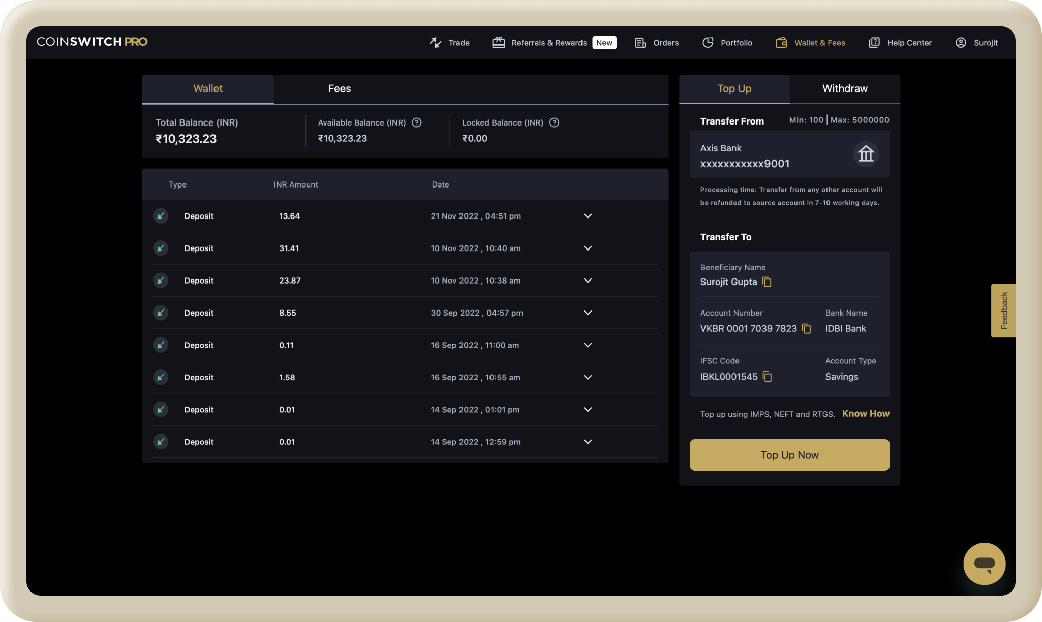 Media Coinswitch Pro 3