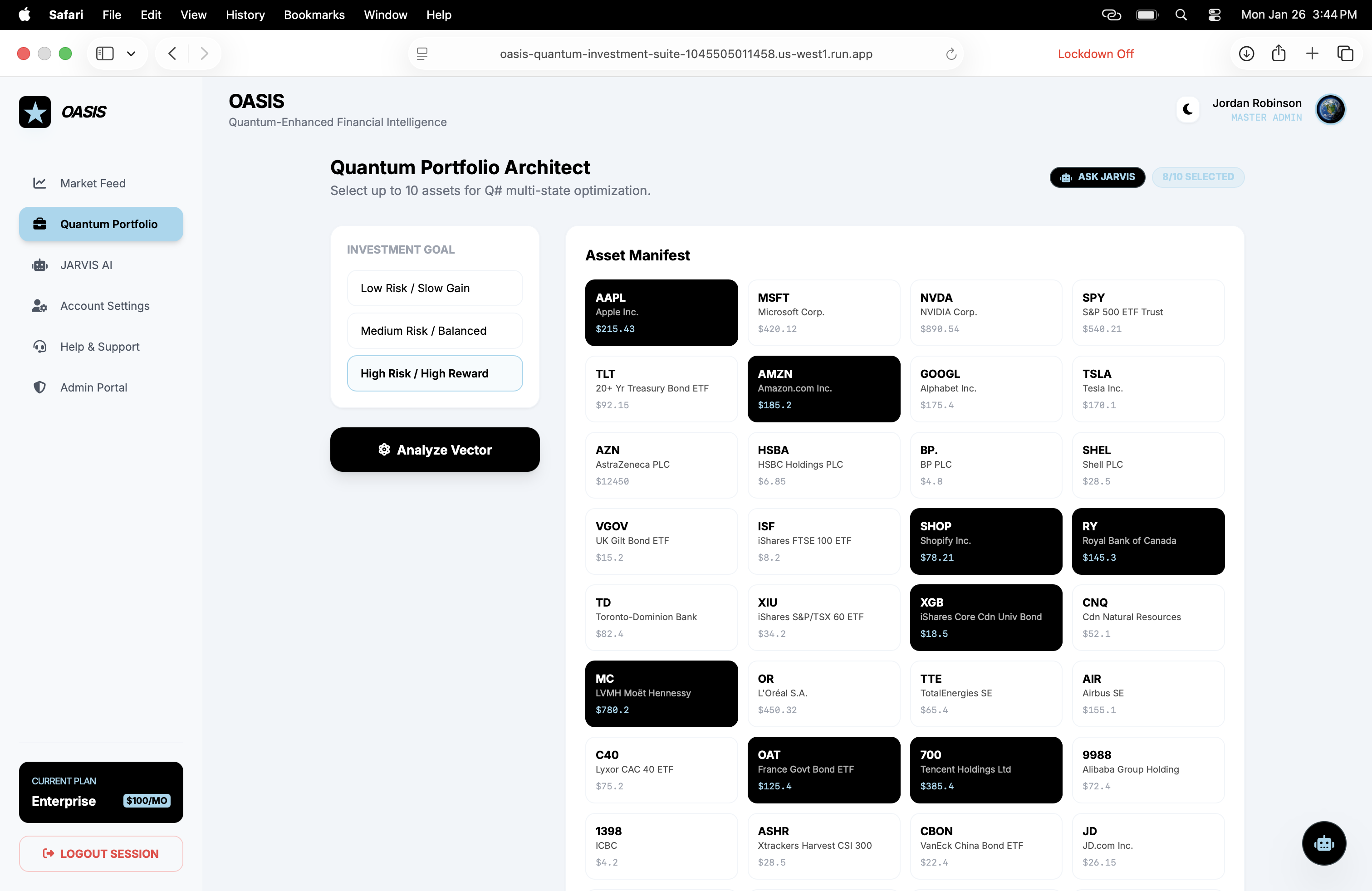 OASIS: Quantum-Classical Finance Hybrid gallery image