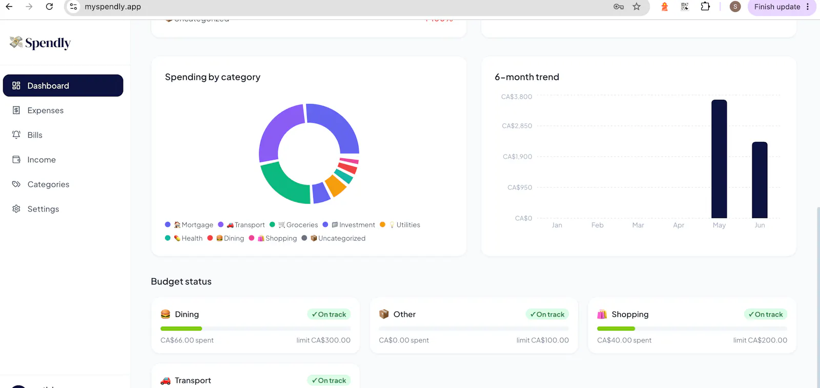 Spendly — Expense Tracker screenshot 6