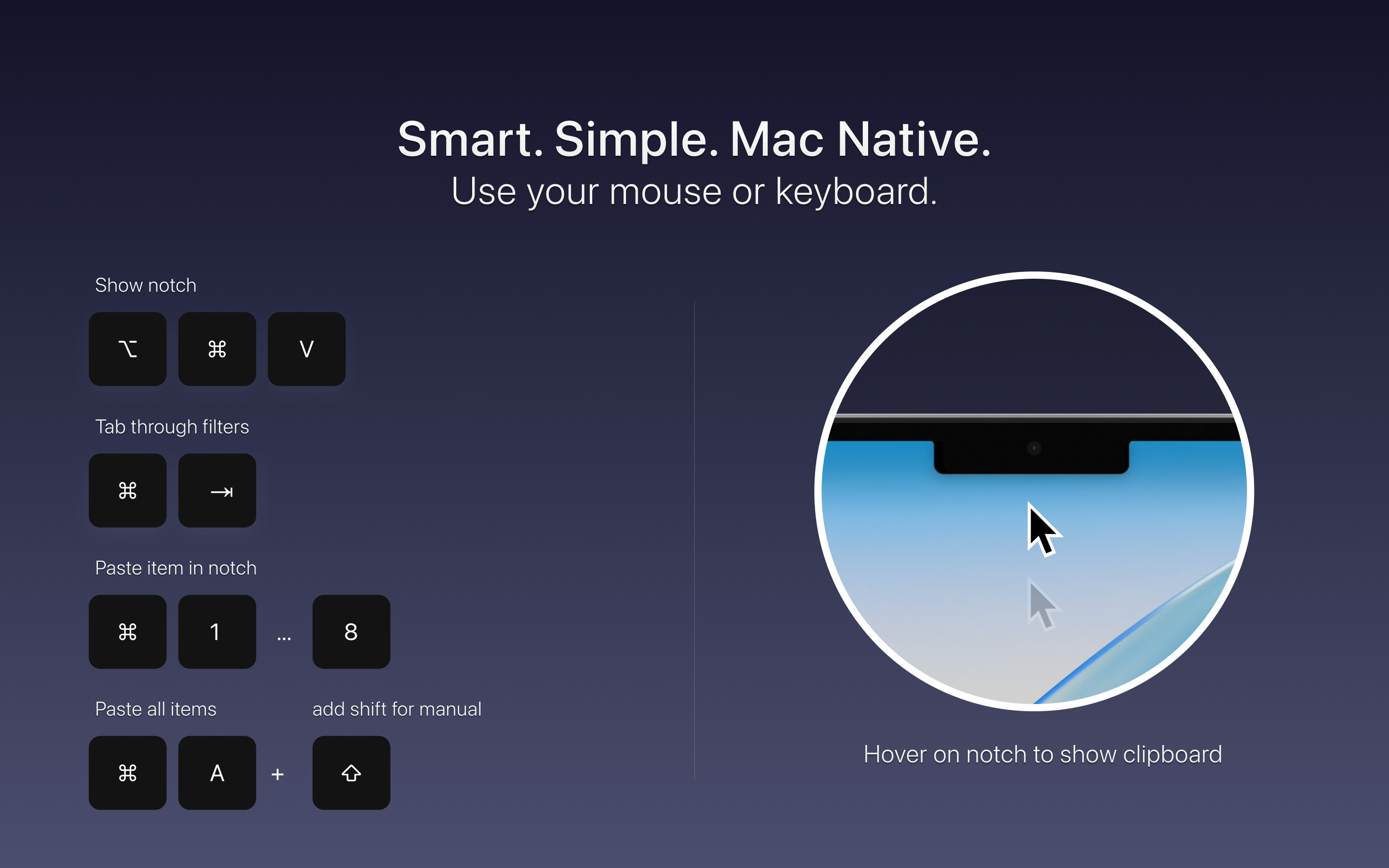 Frammento - Copia e incolla visiva per macOS (app di notch) media 5
