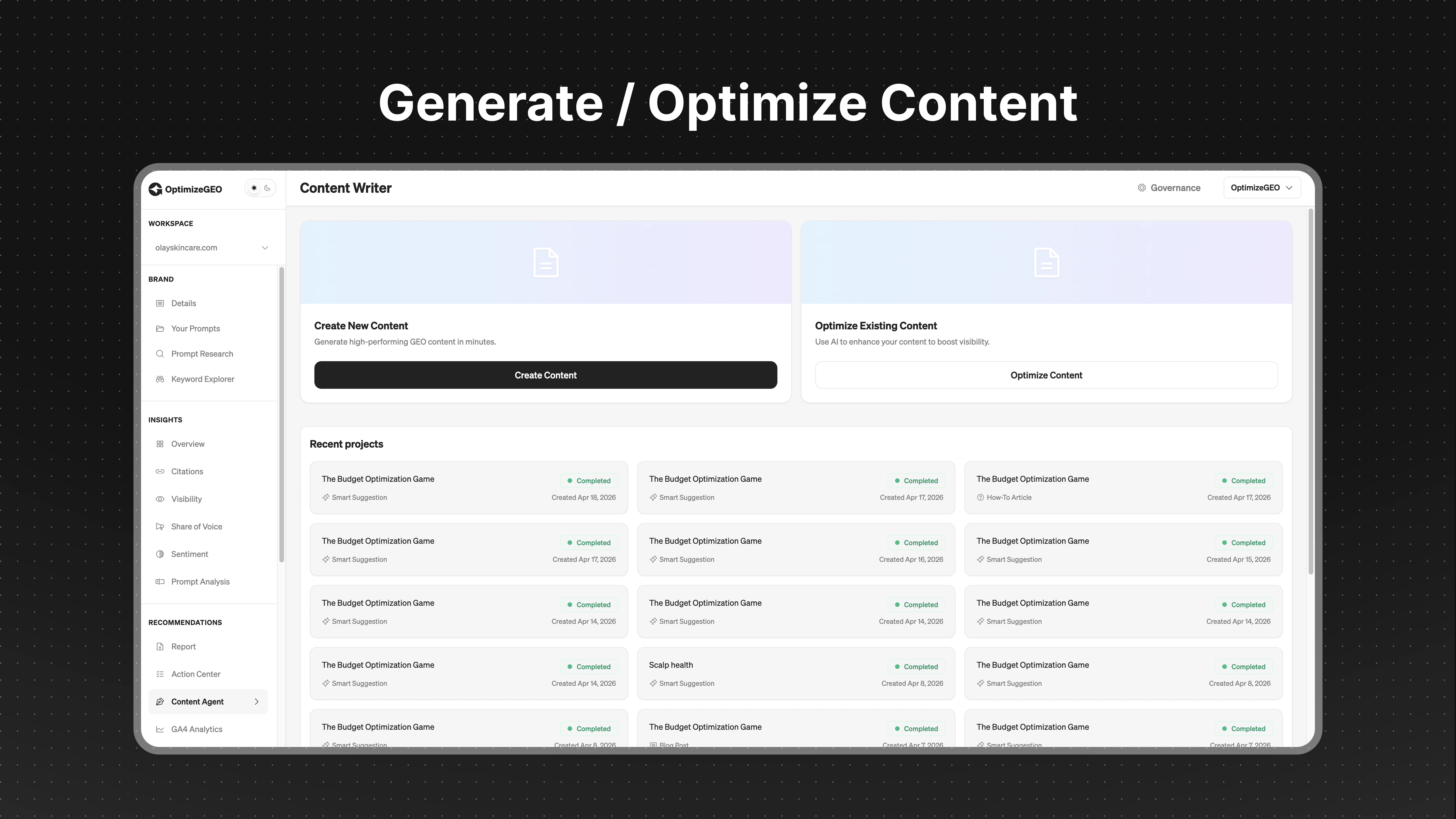 OptimizeGEO.ai screenshot 6