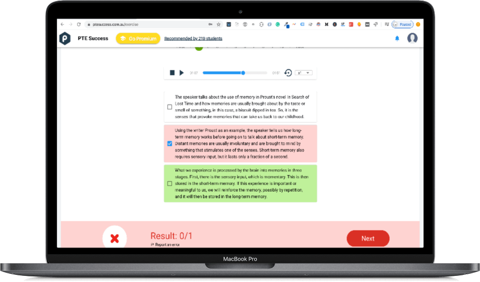 PTE Success gallery image