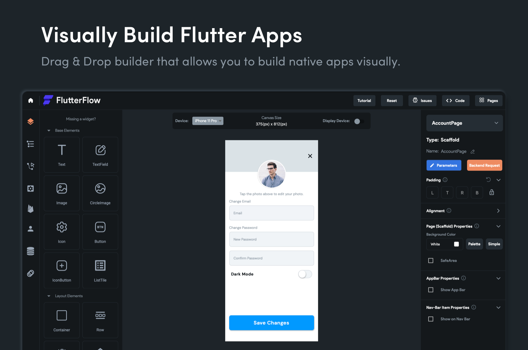 flutter for mac app