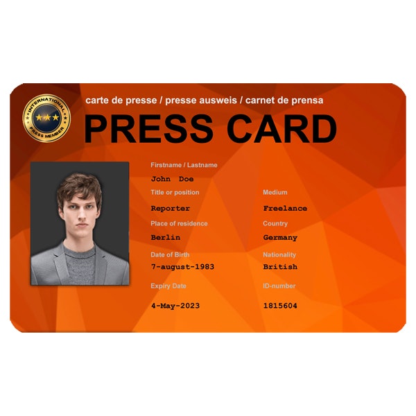 Press Cards gallery image