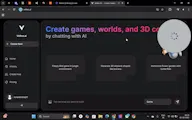 Prompt to game and 3D models