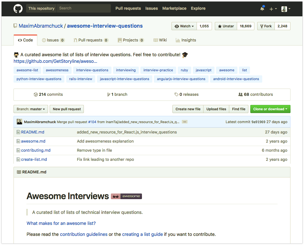 Awesome Interviews 🕶️ gallery image