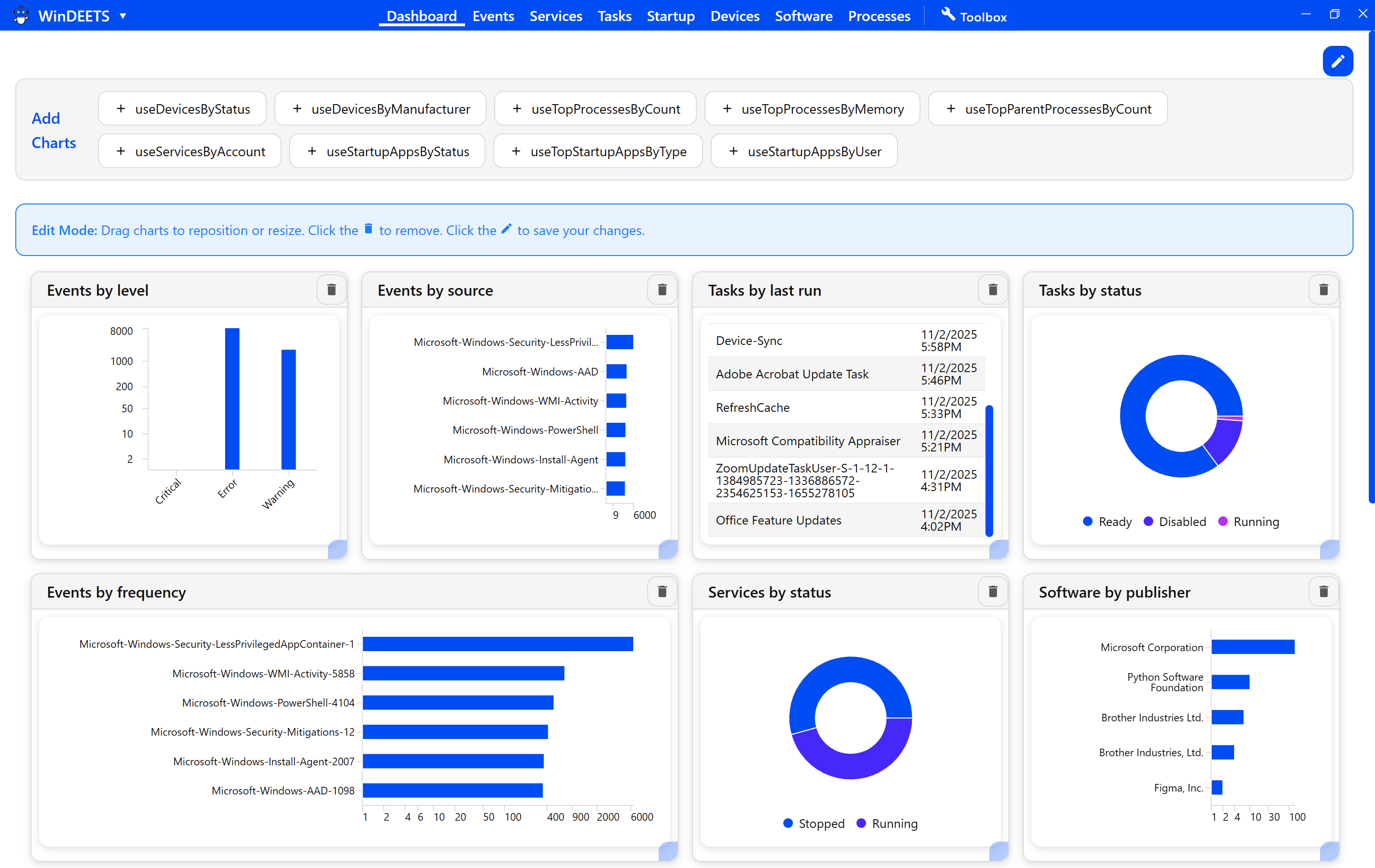 WinDEETS  - Screenshot 3 showing product features and functionality
