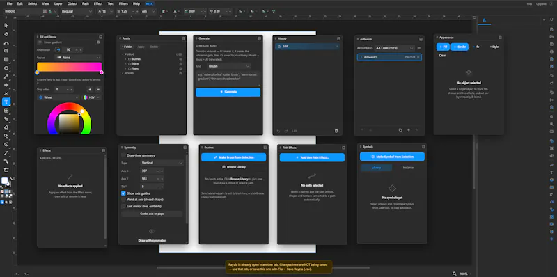 Rayzia AI Agent Vector Editor screenshot 15
