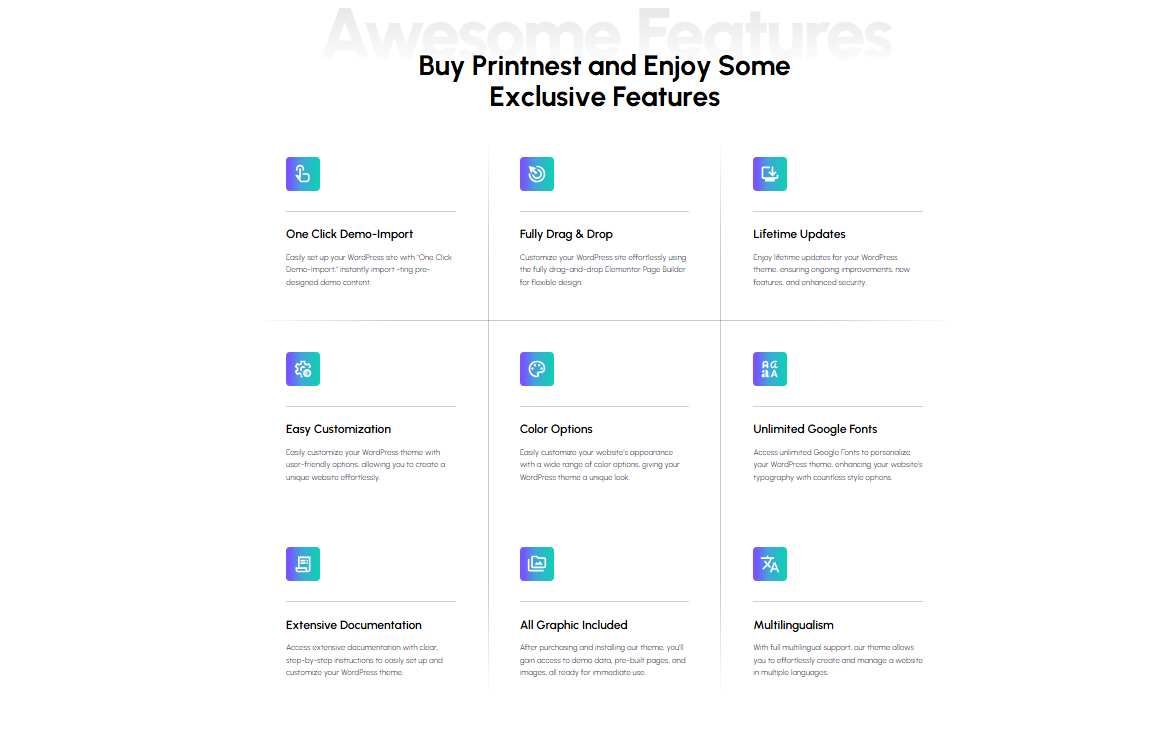Printing Company & WooCommerce WP Theme gallery image
