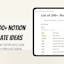 Start a Notion Template Side Hustle