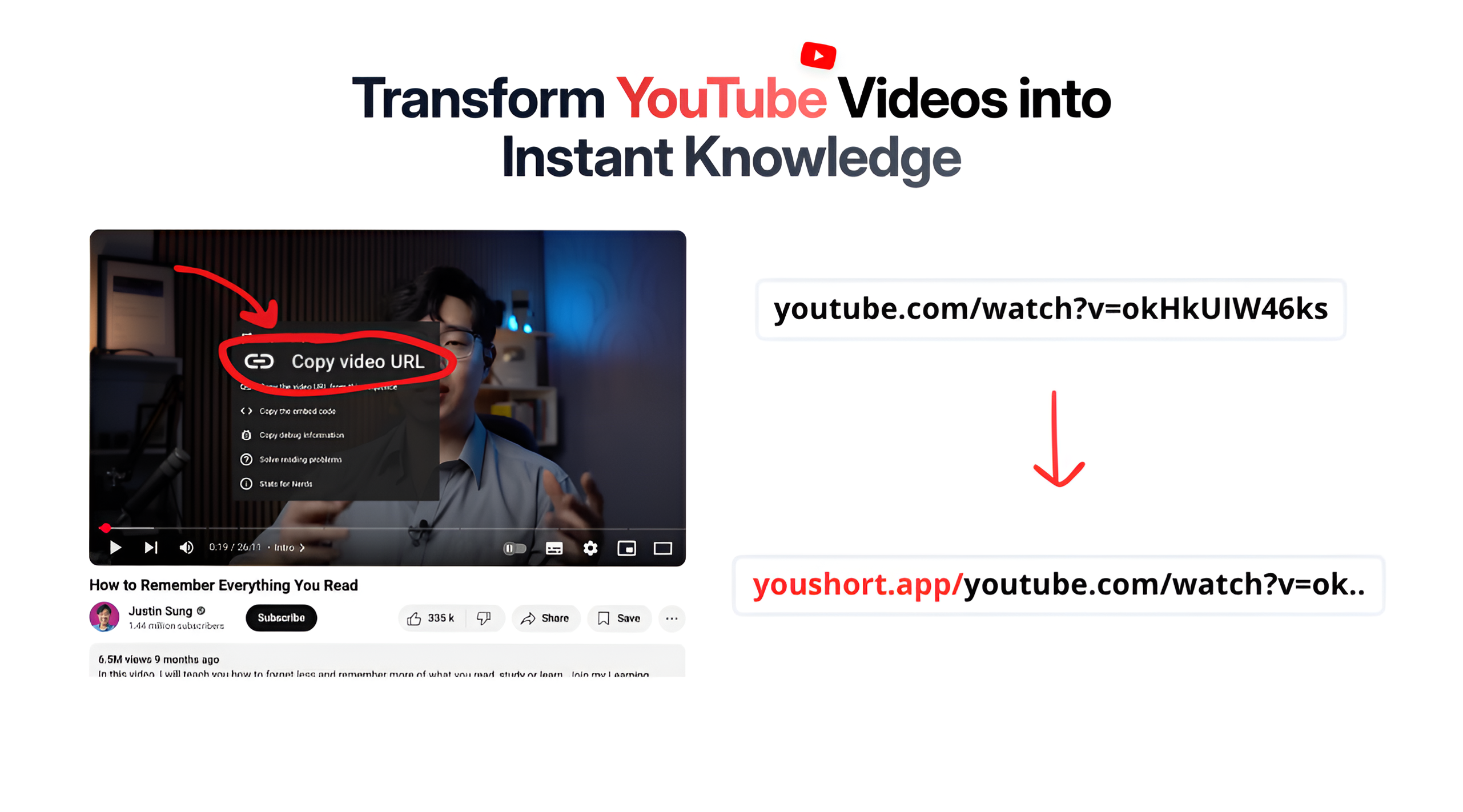 وسائط YouShort.app - تخطي مشاهدة مقاطع فيديو YouTube - احصل على إجابتك الآن 2
