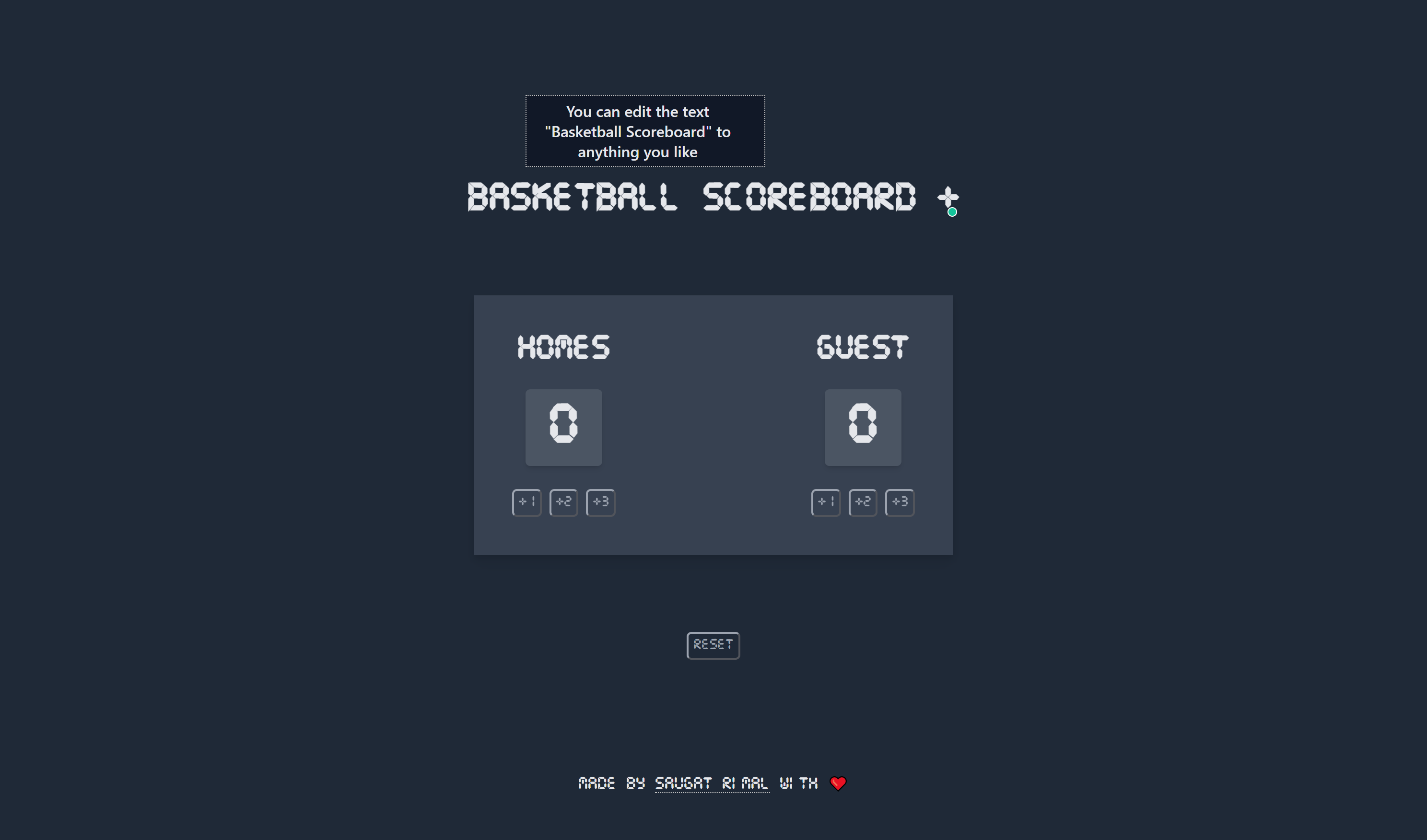 Custom scoreboard gallery image
