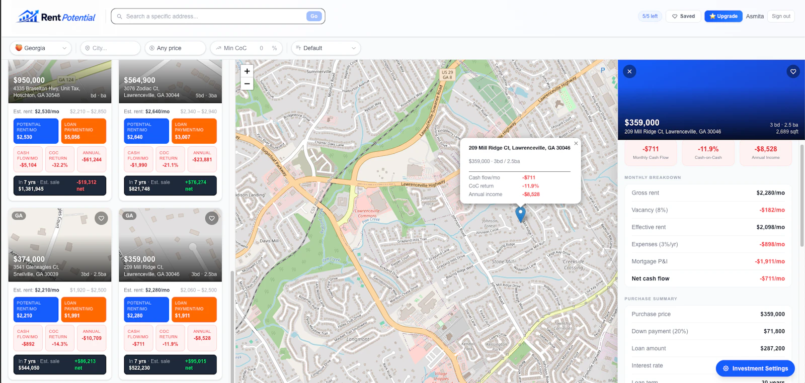 RentPotential screenshot 3