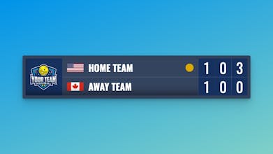 Live Pickleball Scoreboard gallery image