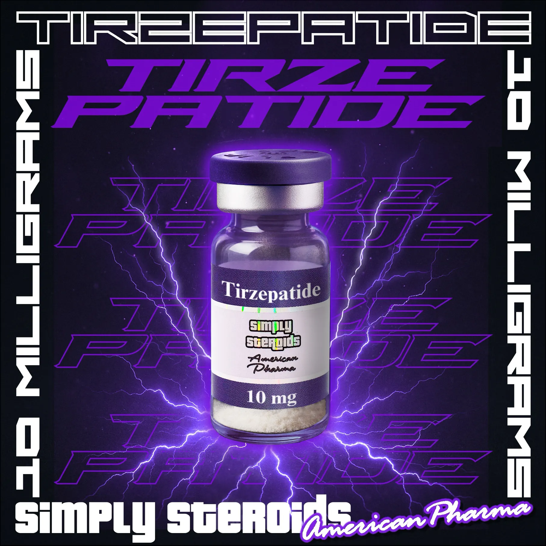 Tirzepatide – 10mg Vial gallery image