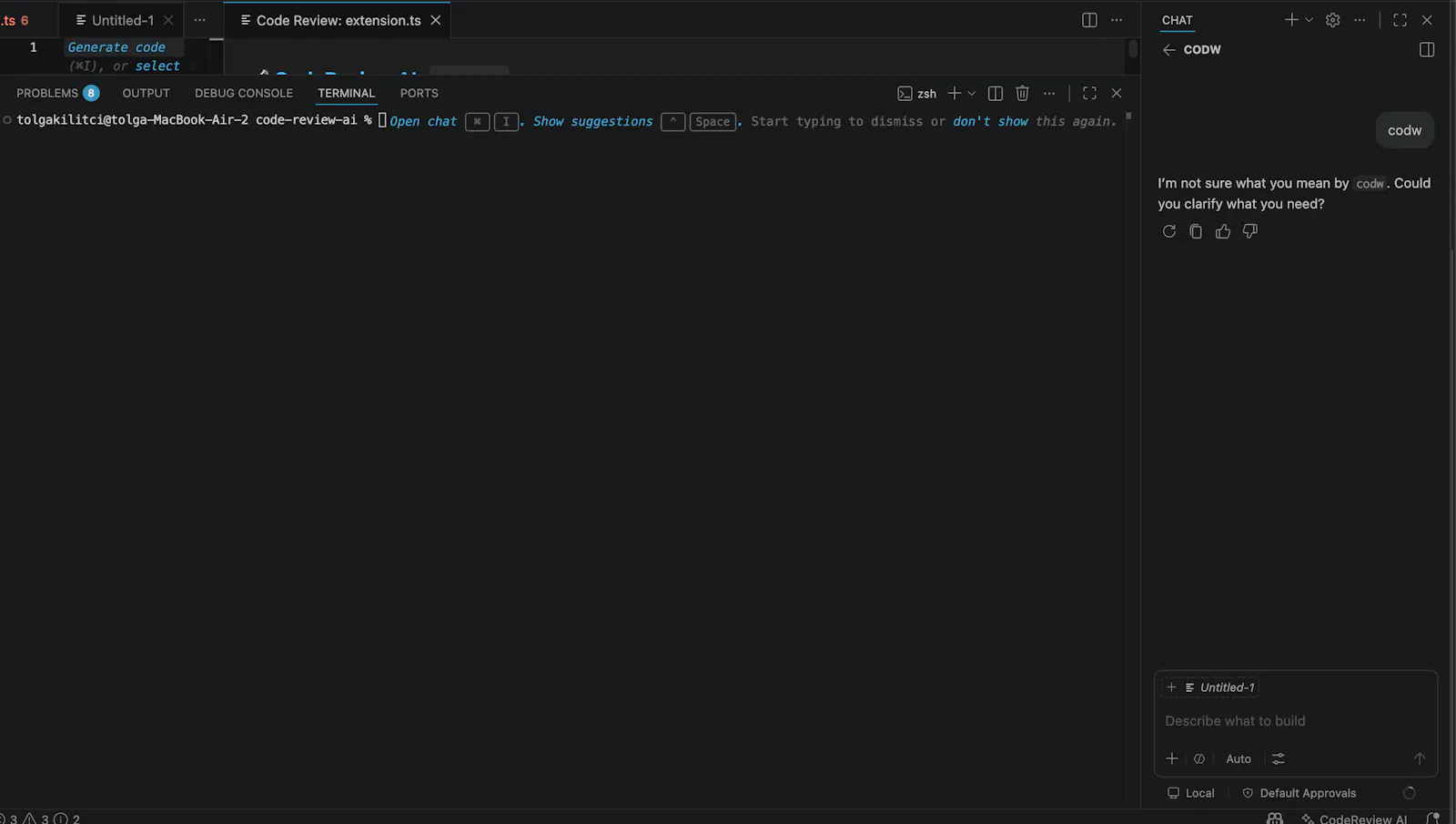 CodeReview AI screenshot 1