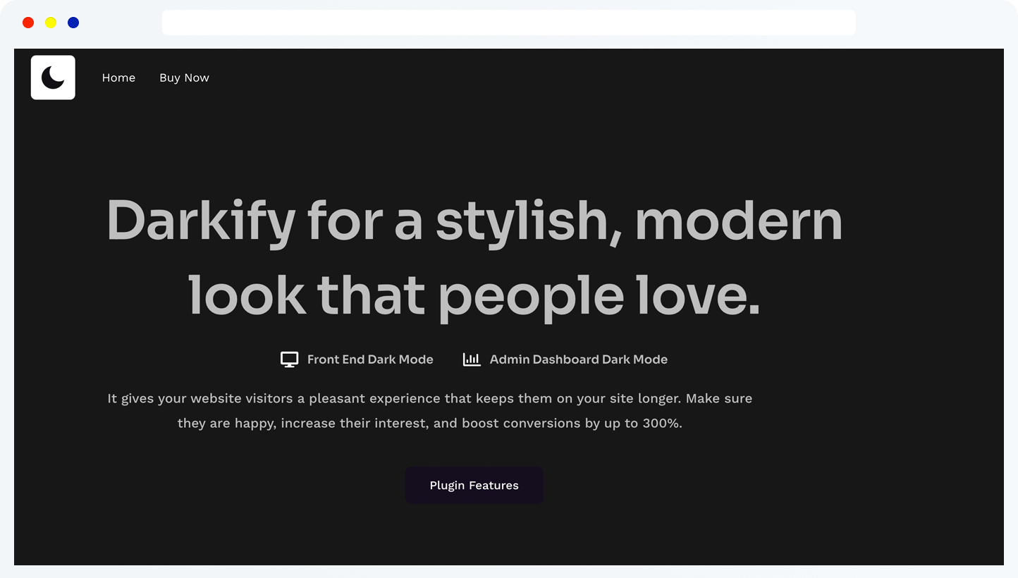 Darkify - плагин WordPress Dark Mode - Легкий плагин Dark Mode для пользователей WordPress медиа 4