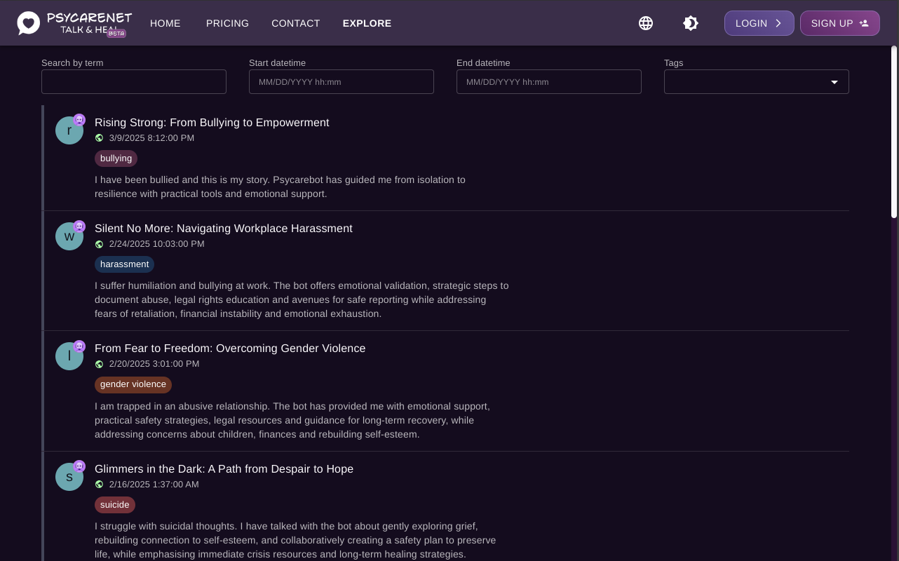 PsyCareNet gallery image