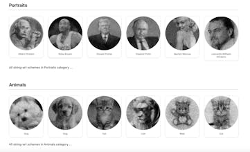 String Art gallery image