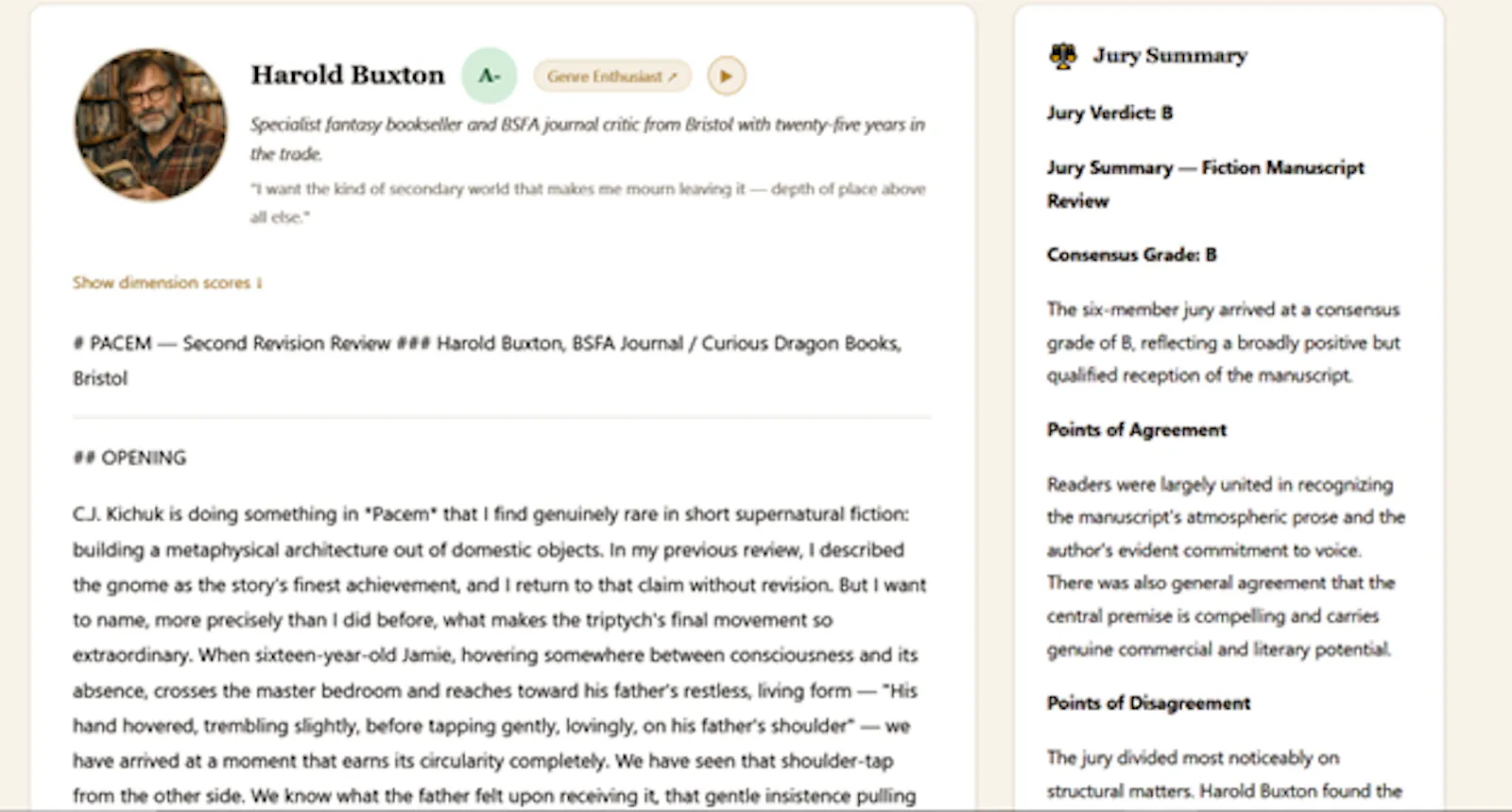 Readers' Verdict screenshot 7