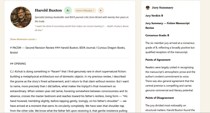 Readers' Verdict screenshot 7
