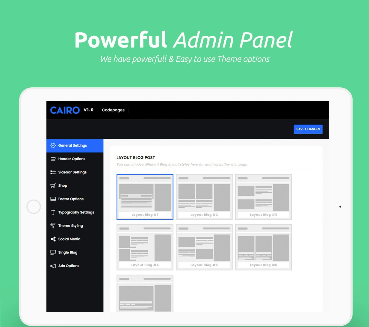 Cairo - Glossy News, Magazine, Blog WordPress Theme gallery image