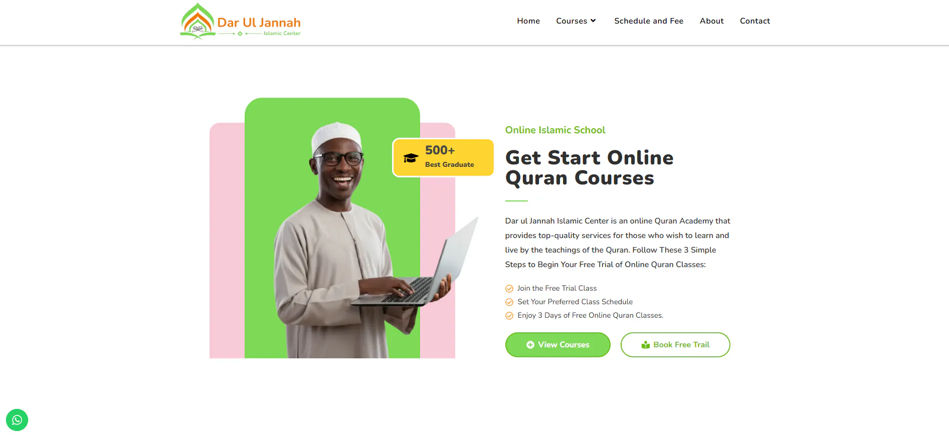 Banner del producto Dar ul Jannah Islamic Center