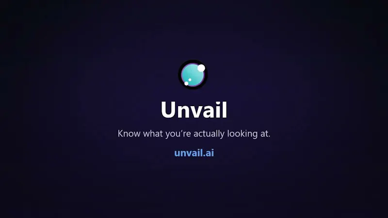 Unvail screenshot 1 (video preview)