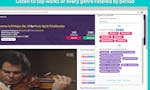 Classical Music Only: Chrome Extension image