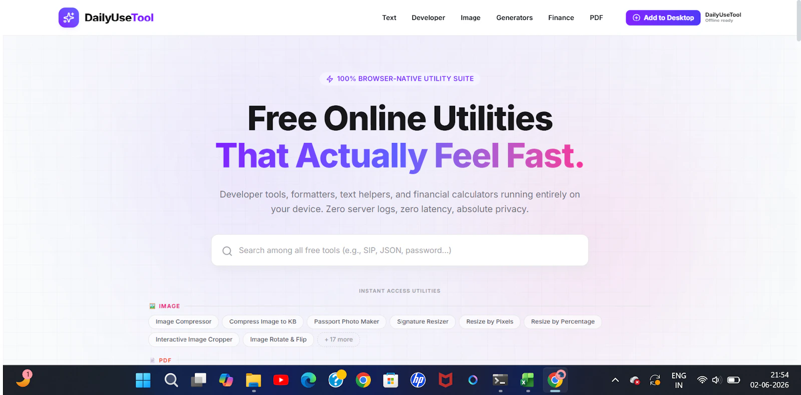 DailyUseTool screenshot 1