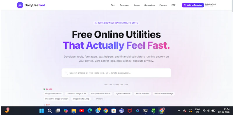 DailyUseTool screenshot 1