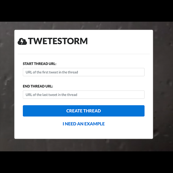 Twetestorm
