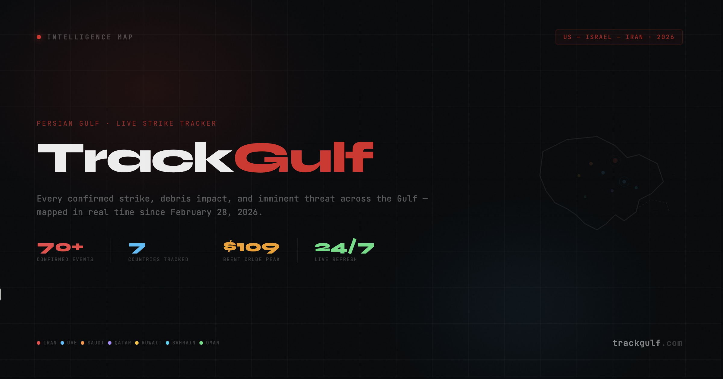 Gulf Strike Map gallery image