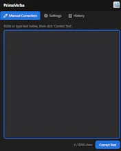 PrimeVerba — Spelling Correction gallery image