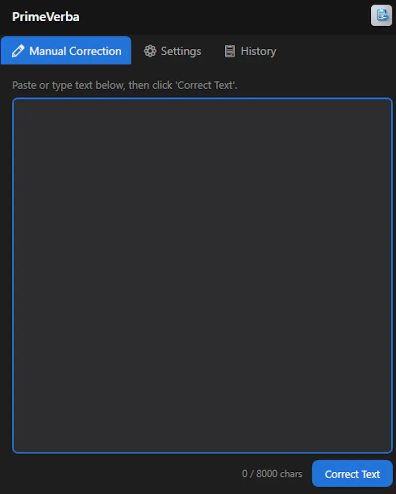 PrimeVerba — Spelling Correction screenshot 3