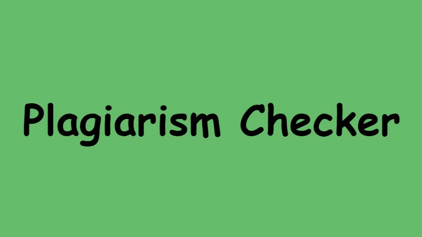 Plagiarism Checker