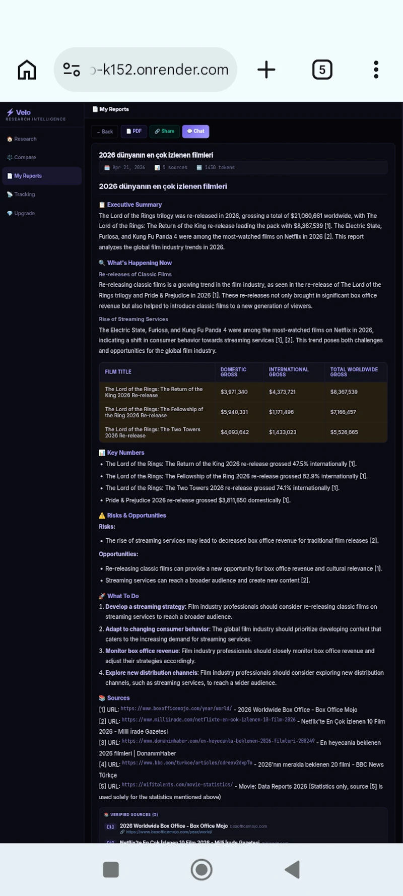 velo screenshot 2