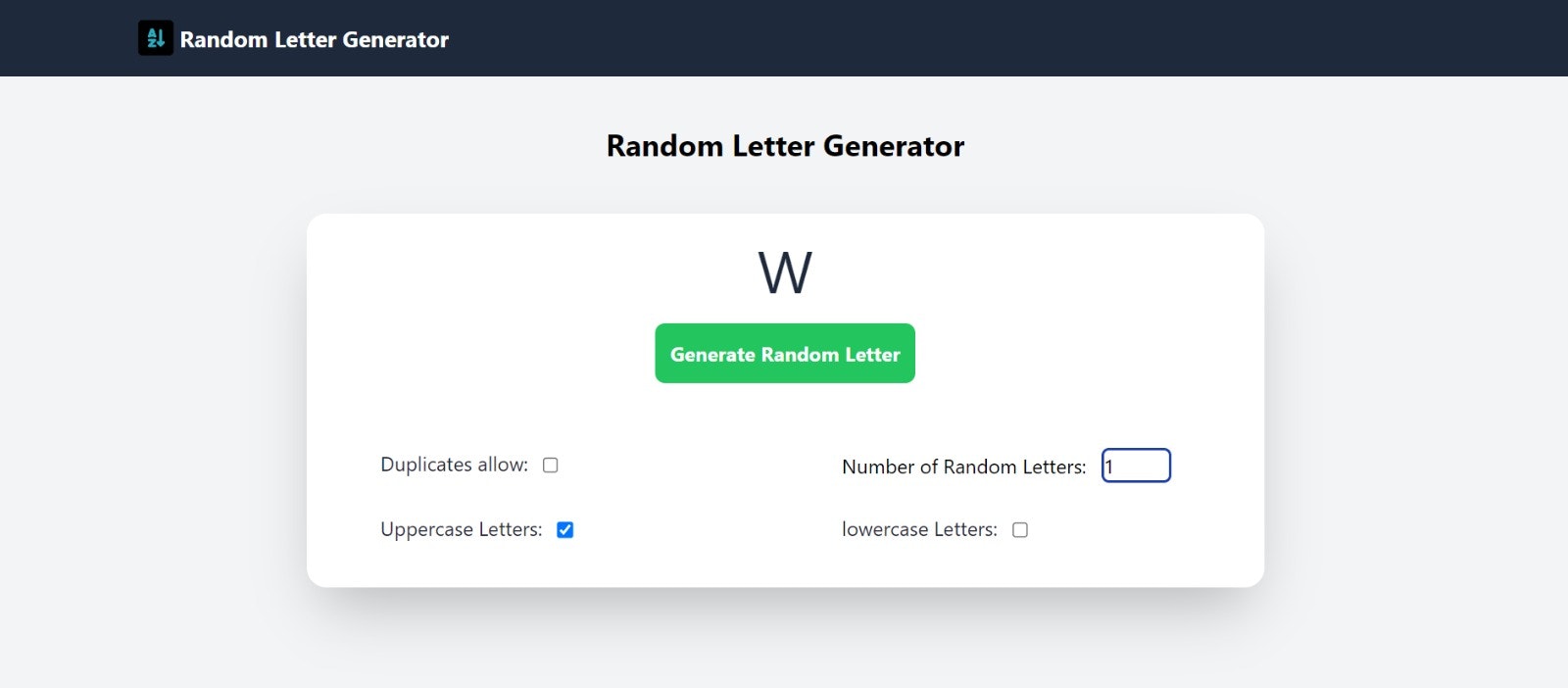 Willekeurige lettergenerator media 1