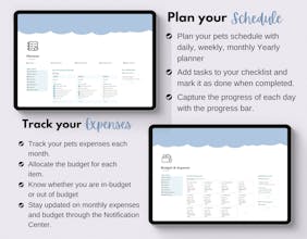 Pet Planner Notion Template gallery image