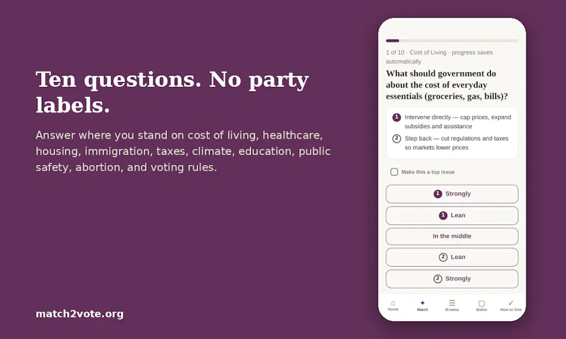 Match2Vote screenshot 2