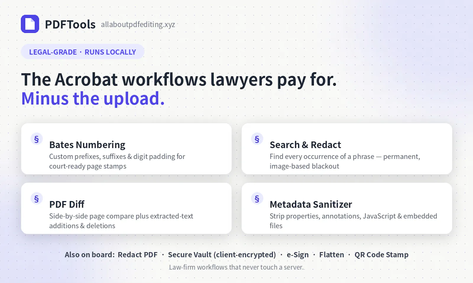 PDFTools screenshot 5