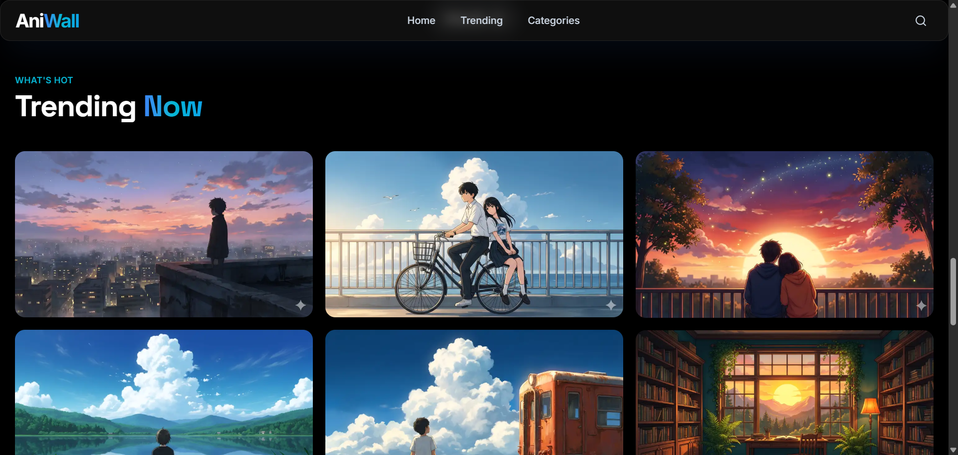 AniWall - Screenshot 2 showing product features and functionality