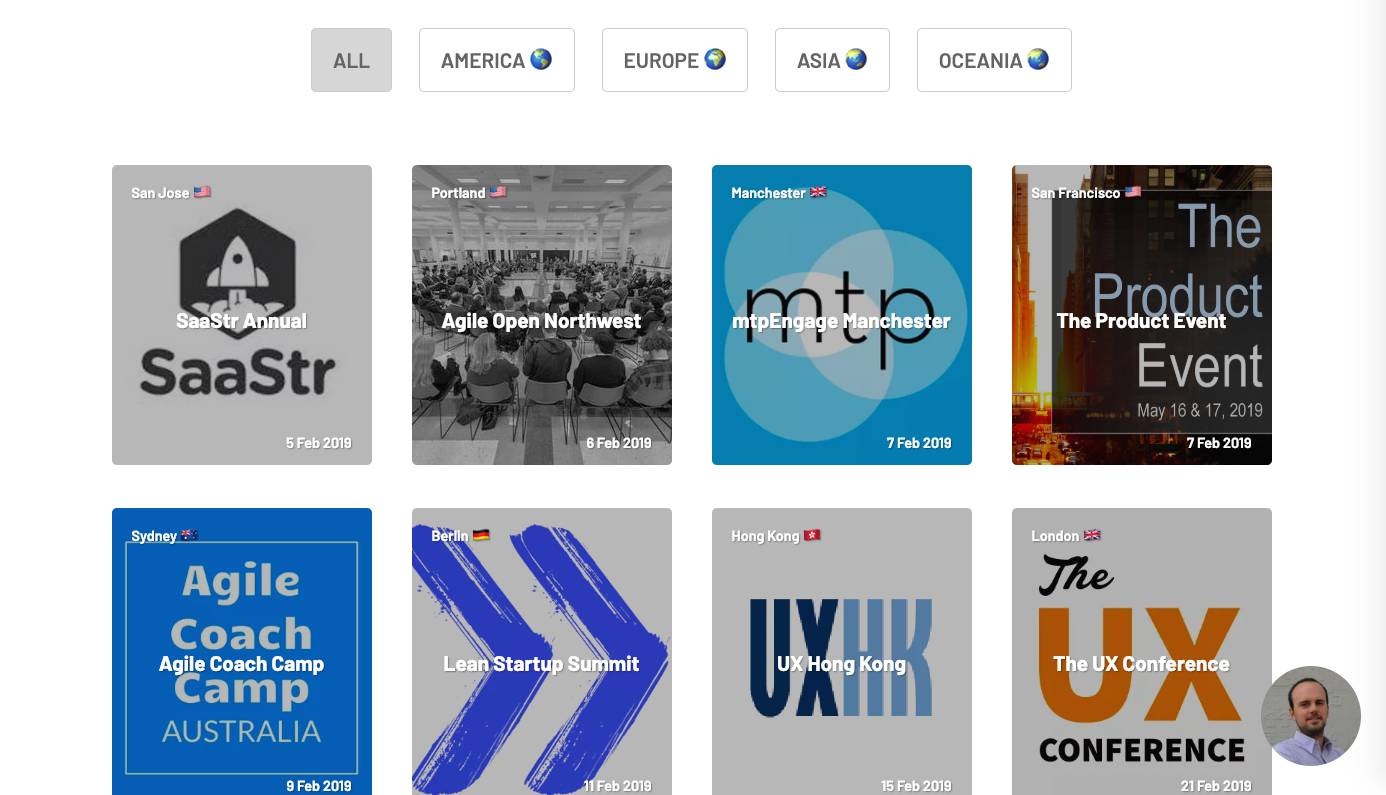 Product Management Conferences 2019 gallery image